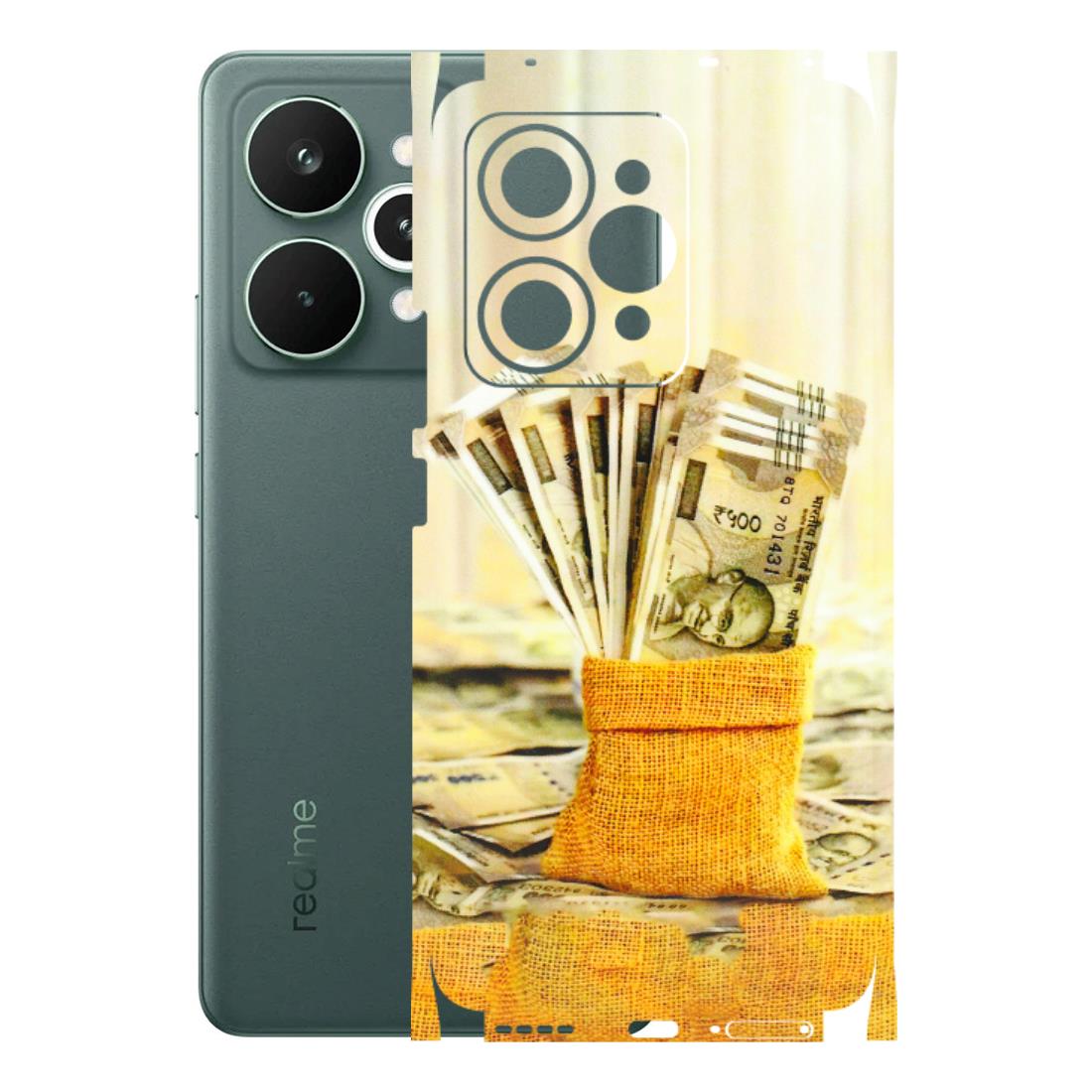 Realme Phone Skins (All Models) - Show Me The Money - 3D Embossed Finish (L-52) Realme 15 Pro 5G