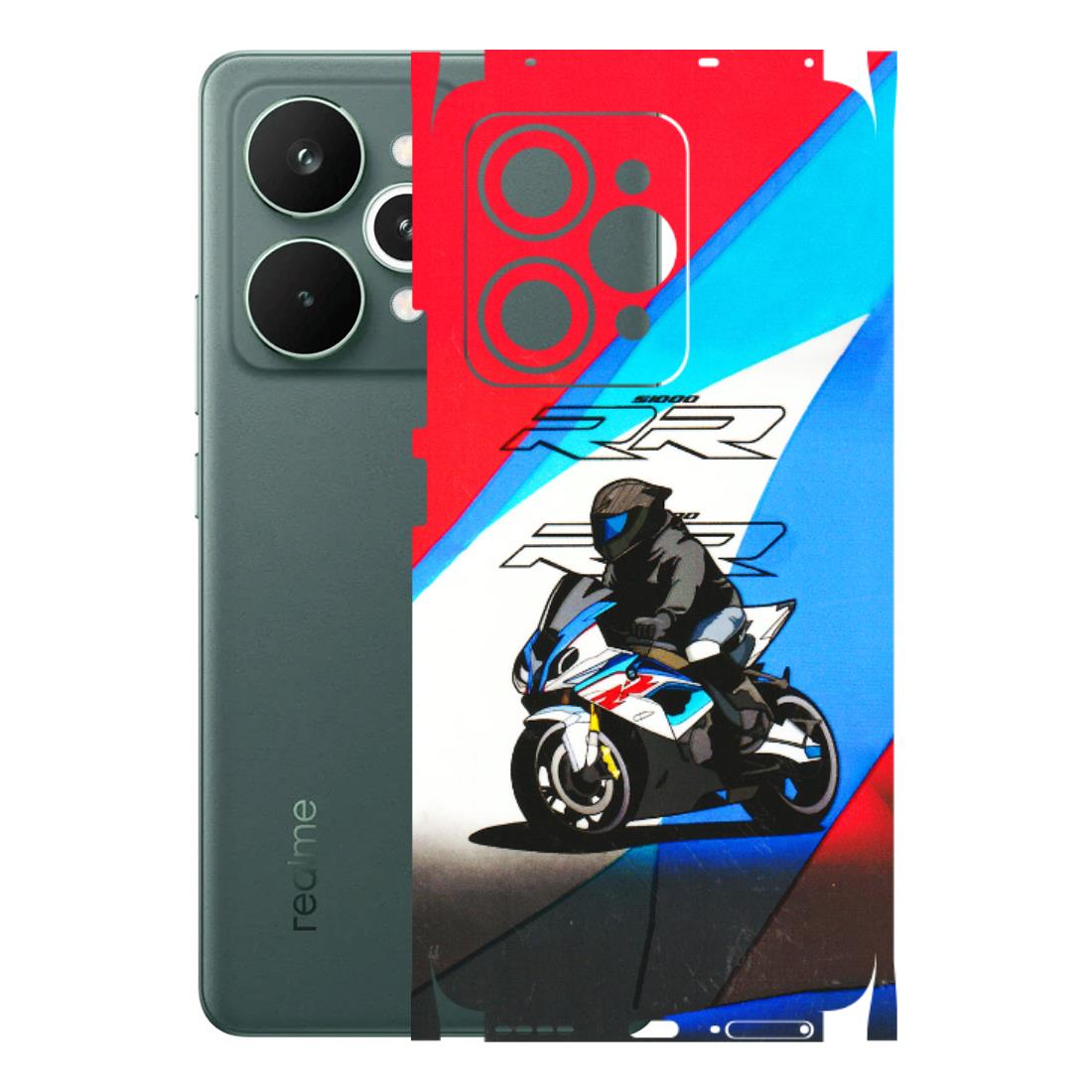 Realme Phone Skins (All Models) - Bikers Love - 3D Embossed Finish (L-58) Realme 15 Pro 5G