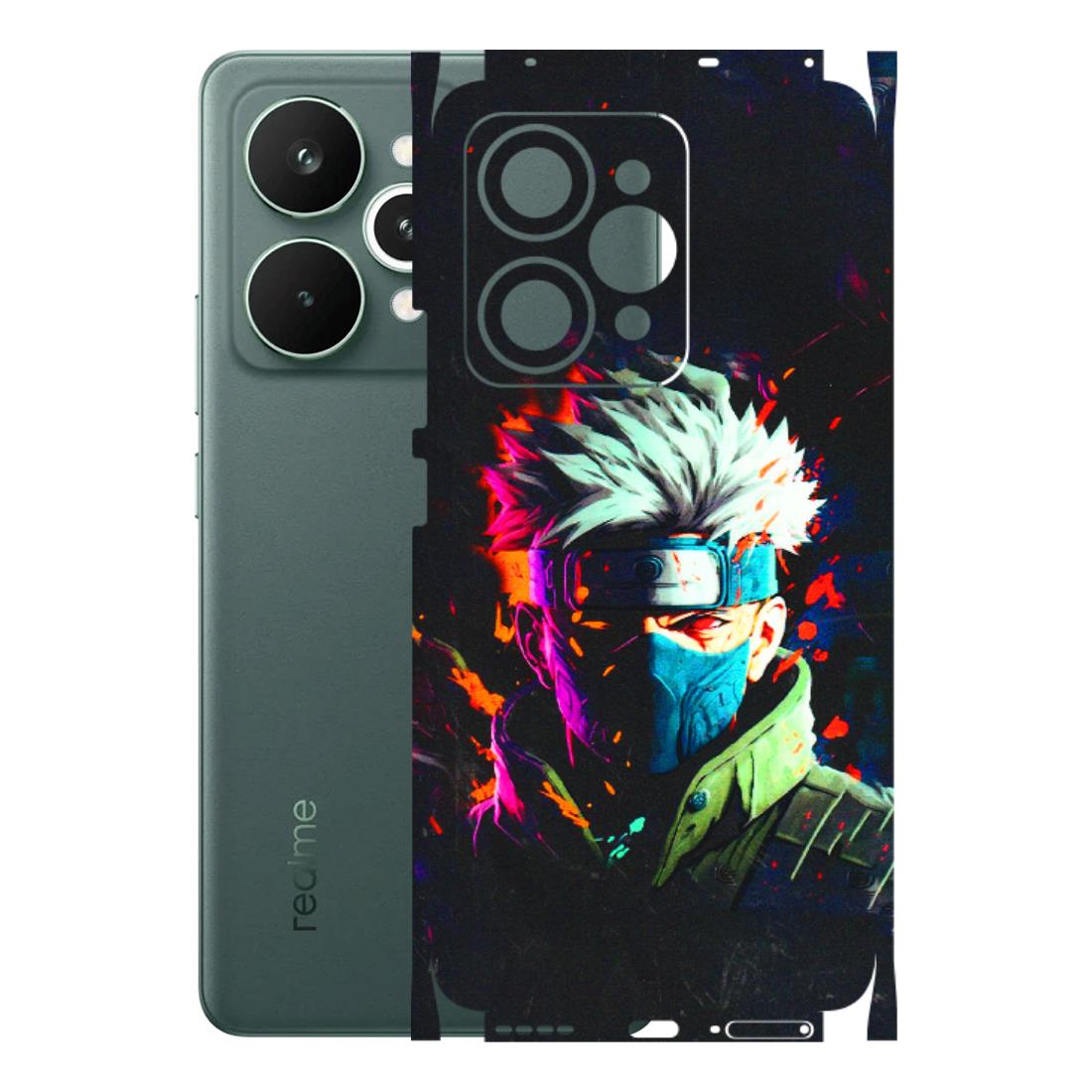 Realme Phone Skins (All Models) - Anime Cool Character - 3D Embossed Finish (L-59) Realme 15 Pro 5G