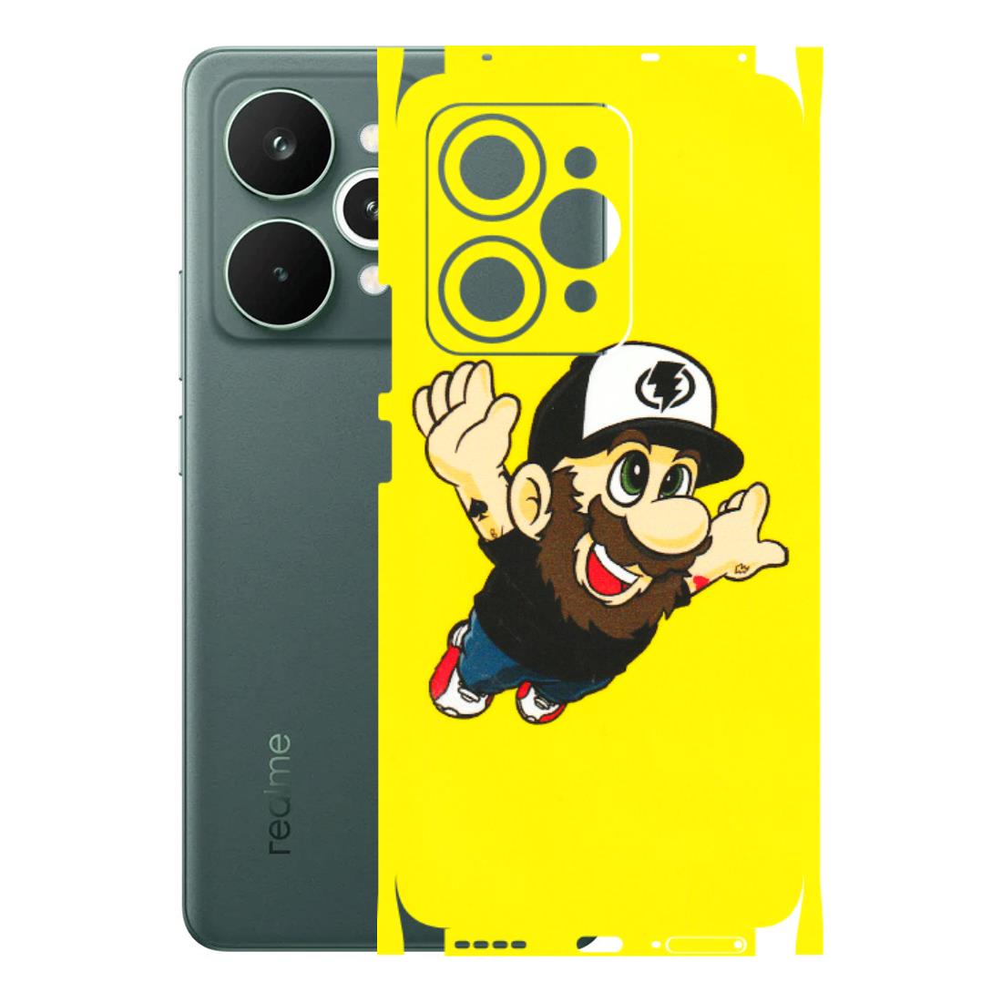 Realme Phone Skins (All Models) - Flying Beardo - 3D Embossed Finish (L-60) Realme 15 Pro 5G