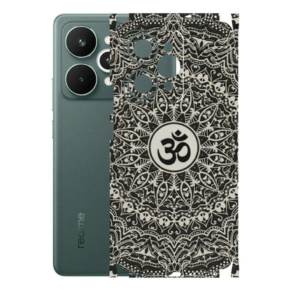 Realme Phone Skins (All Models) - Aum Elegant Mandala - 3D Embossed Finish (L-62) Realme 15 Pro 5G