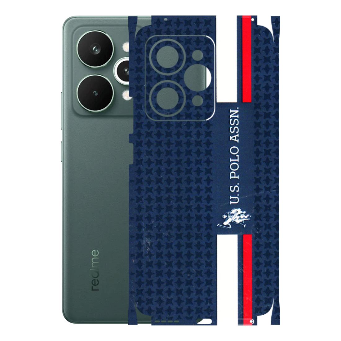 Realme Phone Skins (All Models) - US POLO Designer Brand - 3D Embossed Finish (L-65) Realme 15 Pro 5G
