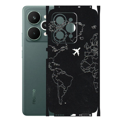 Realme Phone Skins (All Models) - Never Ending Travel - 3D Embossed Finish (L-79) Realme 15 Pro 5G