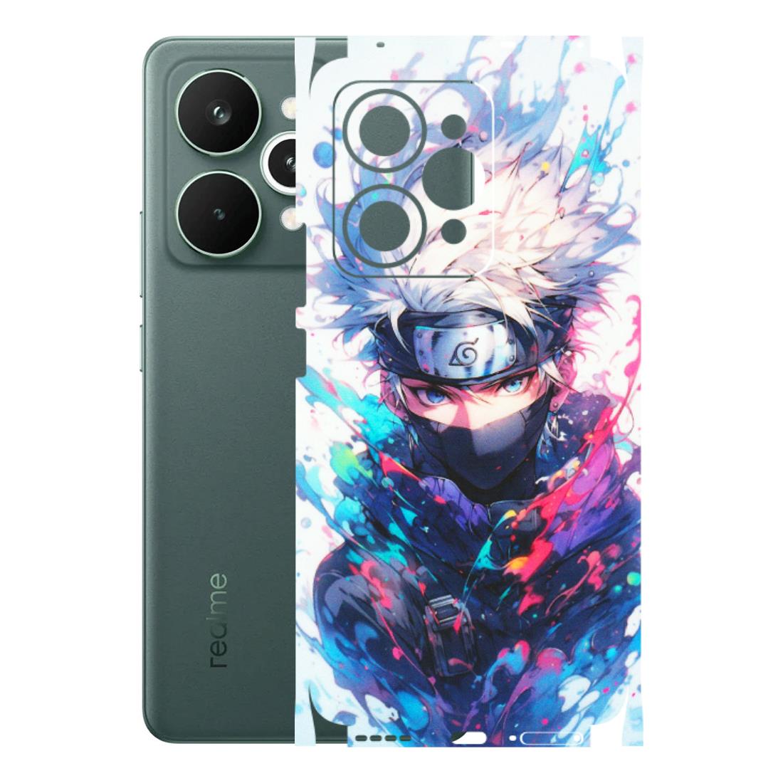 Realme Phone Skins (All Models) - Naruto Face Mask - Matte Finish (M-03) Realme 15 Pro 5G