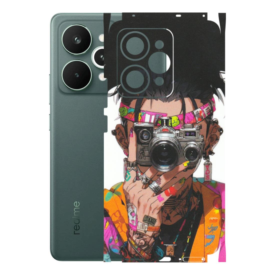 Realme Phone Skins (All Models) - Camera Lover Girl - Matte Finish (M-09) Realme 15 Pro 5G