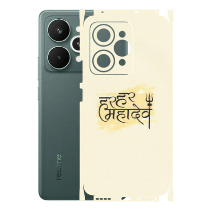 Realme Phone Skins (All Models) - Har Har Mahadev - Matte Finish (M-10) Realme 15 Pro 5G