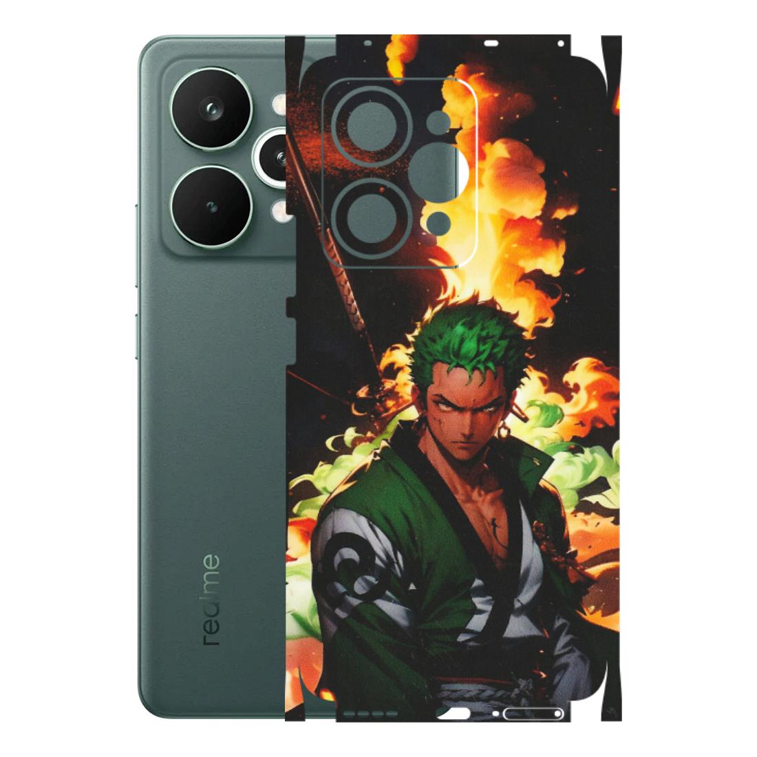 Realme Phone Skins (All Models) - Roronoa Zoro - Matte Finish (M-102) Realme 15 Pro 5G