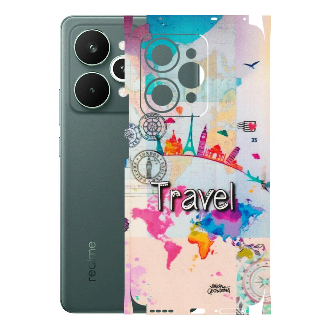 Realme Phone Skins (All Models) - Travel The Wonders - Matte Finish (M-108) Realme 15 Pro 5G