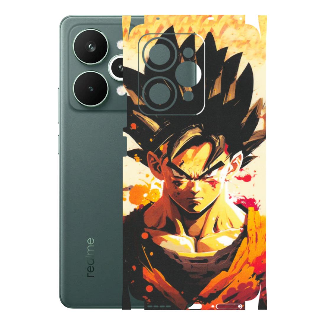 Realme Phone Skins (All Models) - Angry Goku - Matte Finish (M-12) Realme 15 Pro 5G