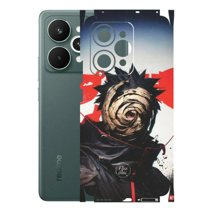 Realme Phone Skins (All Models) - Obito Uchiha Cool Anime - Matte Finish (M-134) Realme 15 Pro 5G