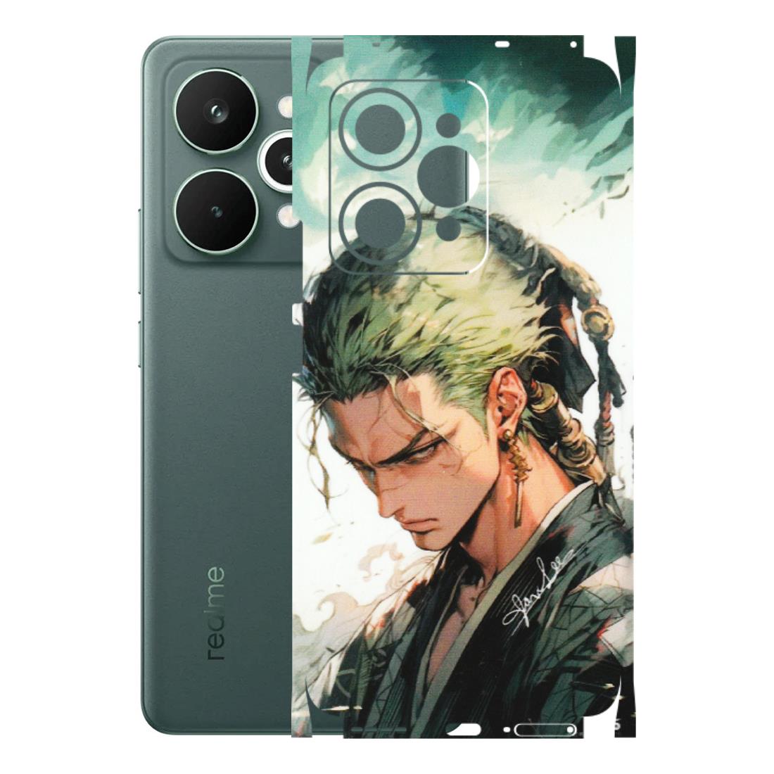Realme Phone Skins (All Models) - New Roronoa Zoro One Picece Anime - Matte Finish (M-140) Realme 15 Pro 5G