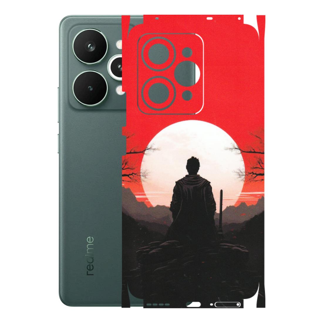 Realme Phone Skins (All Models) - Samurai Anime - Matte Finish (M-141) Realme 15 Pro 5G
