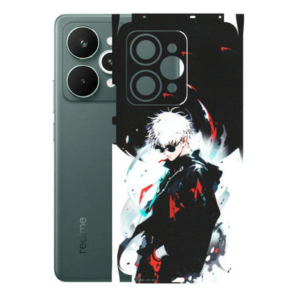 Realme Phone Skins (All Models) - Gojo Powerful Charater Kaisen Anime - Matte Finish (M-144) Realme 15 Pro 5G