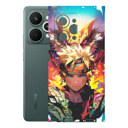 Realme Phone Skins (All Models) - Angry Naruto Anime - Matte Finish (M-148) Realme 15 Pro 5G