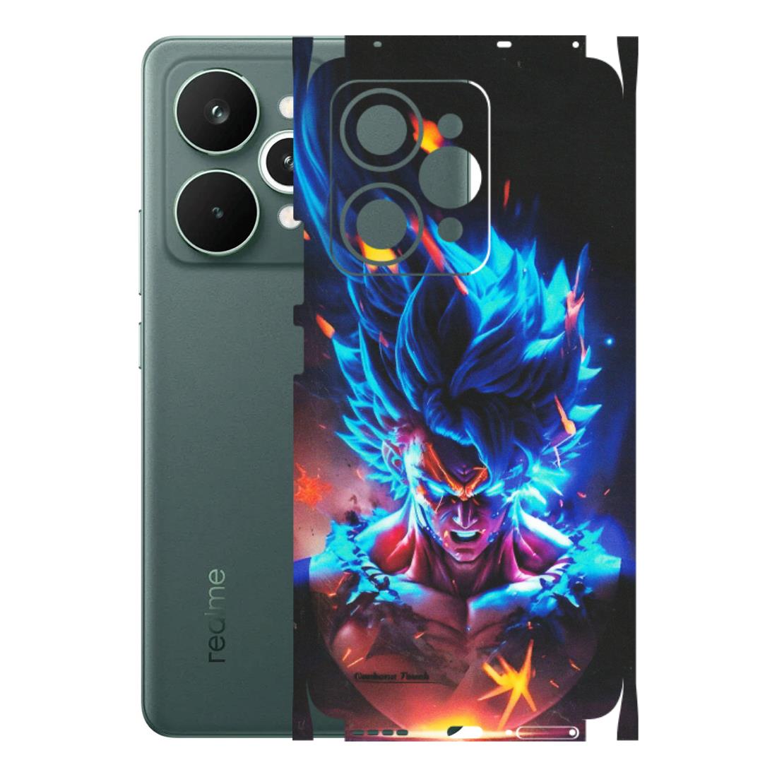 Realme Phone Skins (All Models) - Angry Goku Dragon Ball Anime - Matte Finish (M-150) Realme 15 Pro 5G