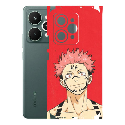 Realme Phone Skins (All Models) - Ryomen Sukuna Fun Anime - Matte Finish (M-153) Realme 15 Pro 5G