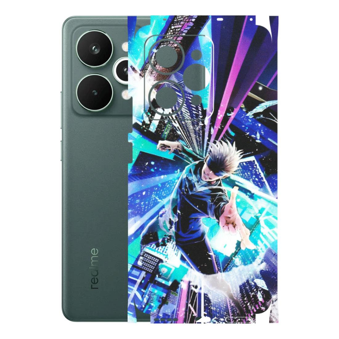Realme Phone Skins (All Models) - Manga Action Jujustu Kaisen Anime - Matte Finish (M-155) Realme 15 Pro 5G