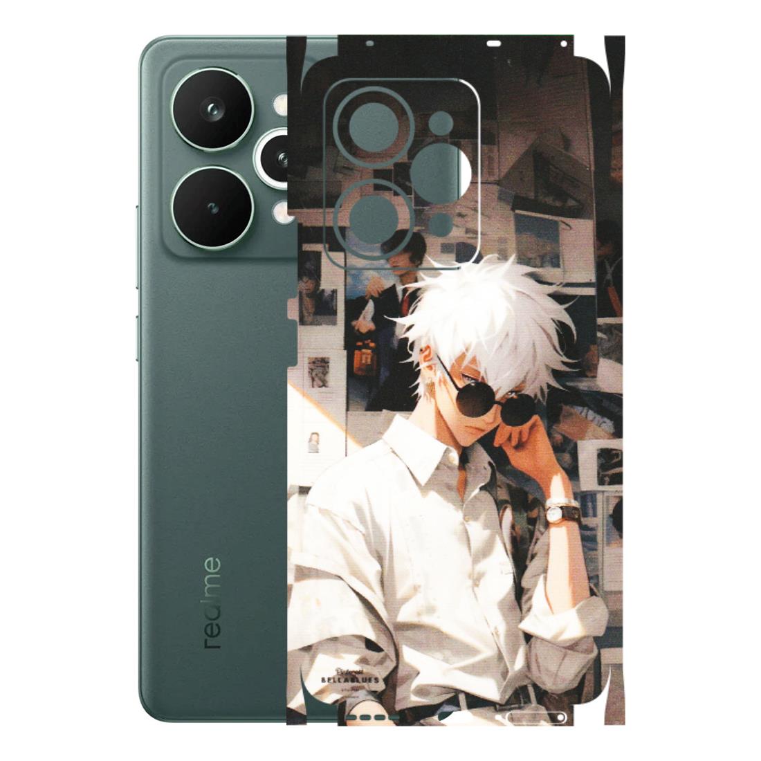 Realme Phone Skins (All Models) - Gojo Satoru Jujustu Kaisen Anime - Matte Finish (M-156) Realme 15 Pro 5G