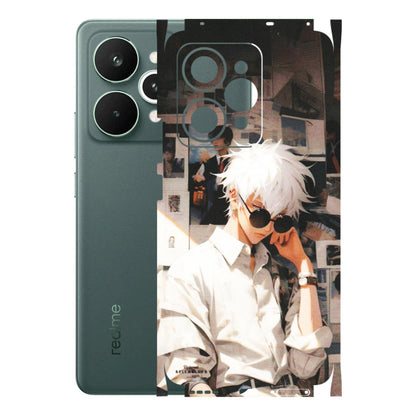 Realme Phone Skins (All Models) - Gojo Satoru Jujustu Kaisen Anime - Matte Finish (M-156) Realme 15 Pro 5G