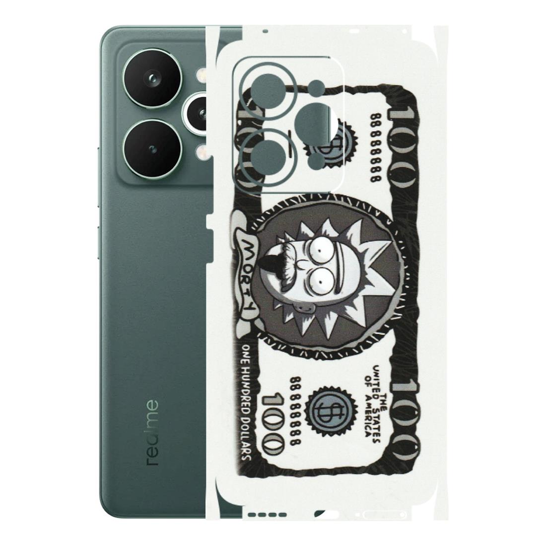 Realme Phone Skins (All Models) - Rick And Morty Hundred Dollar Anime - Matte Finish (M-161) Realme 15 Pro 5G