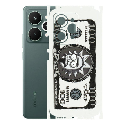 Realme Phone Skins (All Models) - Rick And Morty Hundred Dollar Anime - Matte Finish (M-161) Realme 15 Pro 5G