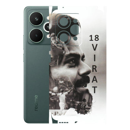 Realme Phone Skins (All Models) - Virat Kohli Cricketer - Matte Finish (M-163) Realme 15 Pro 5G