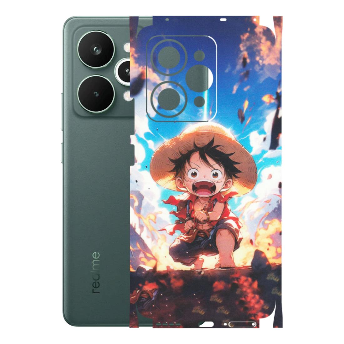 Realme Phone Skins (All Models) - Toon One Piece Cute Character - Matte Finish (M-35) Realme 15 Pro 5G