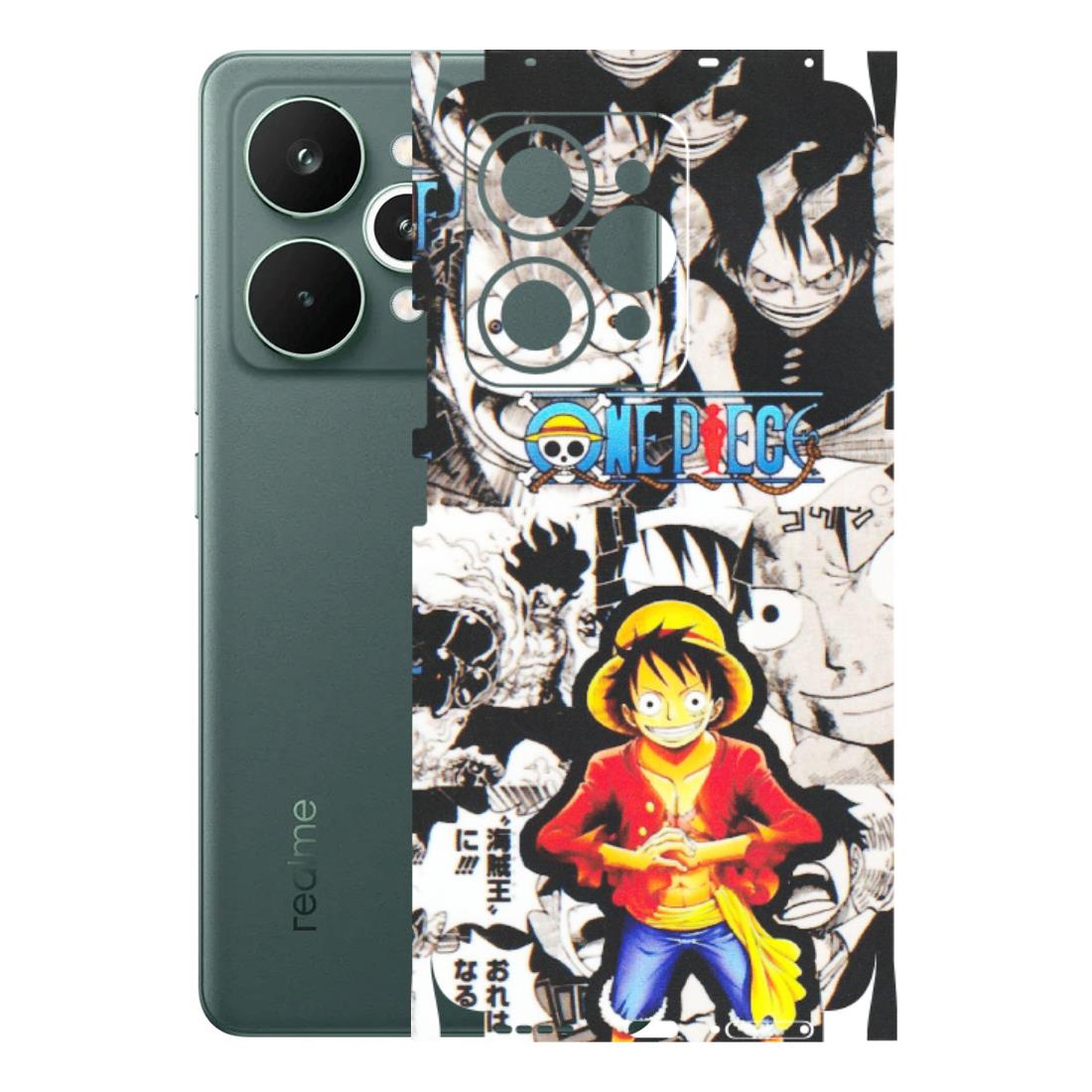 Realme Phone Skins (All Models) - One Piece B&W - Matte Finish (M-63) Realme 15 Pro 5G