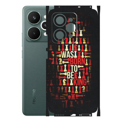 Realme Phone Skins (All Models) - Born To Be King - Matte Finish (M-73) Realme 15 Pro 5G