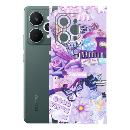 Realme Phone Skins (All Models) - Supreme Purple Magic - Matte Finish (M-88) Realme 15 Pro 5G