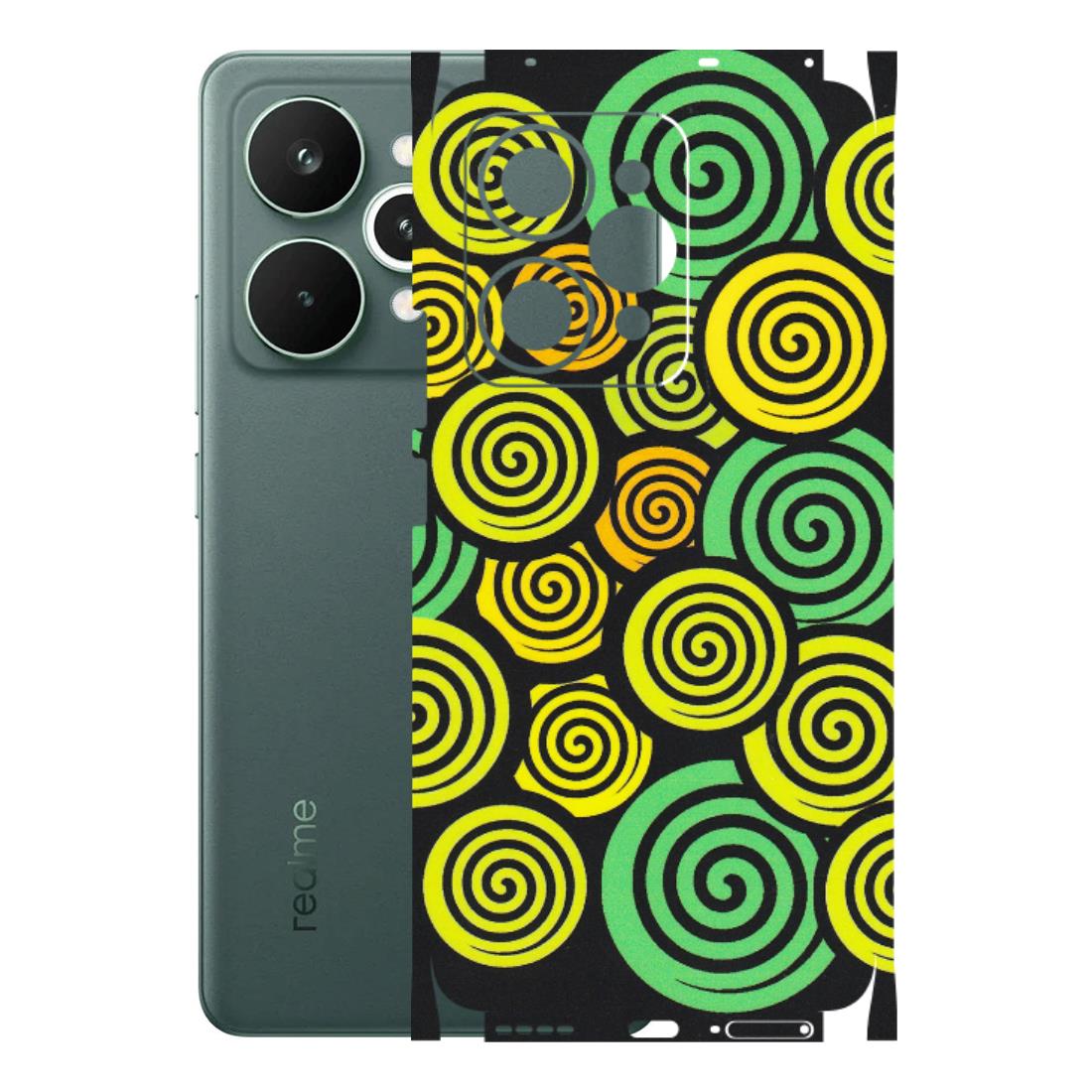 Realme Phone Skins (All Models) - Crazy Spiral - Matte Finish (M-91) Realme 15 Pro 5G