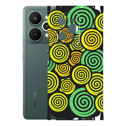 Realme Phone Skins (All Models) - Crazy Spiral - Matte Finish (M-91) Realme 15 Pro 5G