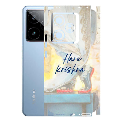 Realme Phone Skins (All Models) - Hare Krishna - 3D Embossed Finish (L-03) Realme GT7 5G