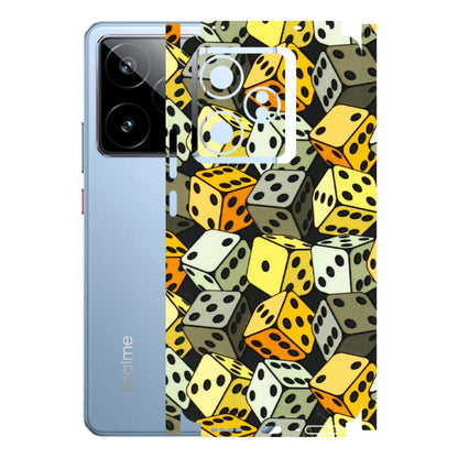 Realme Phone Skins (All Models) - Dices Of Life - 3D Embossed Finish (L-04) Realme GT7 5G