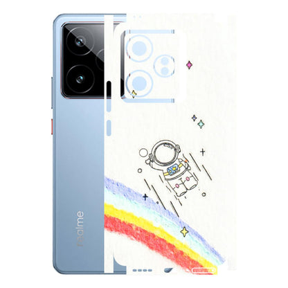 Realme Phone Skins (All Models) - Milkyway Astronaut - 3D Embossed Finish (L-110) Realme GT7 5G