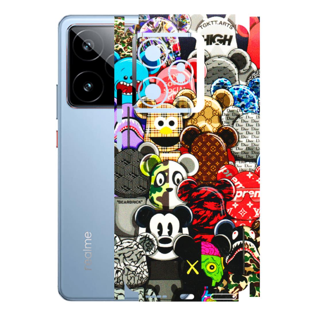 Realme Phone Skins (All Models) - More Mickey Mouses - 3D Embossed Finish (L-118) Realme GT7 5G