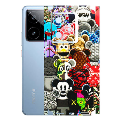Realme Phone Skins (All Models) - More Mickey Mouses - 3D Embossed Finish (L-118) Realme GT7 5G