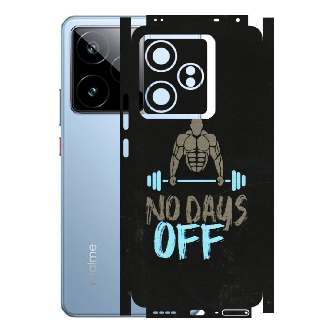 Realme Phone Skins (All Models) - Gym Lover - 3D Embossed Finish (L-127) Realme GT7 5G