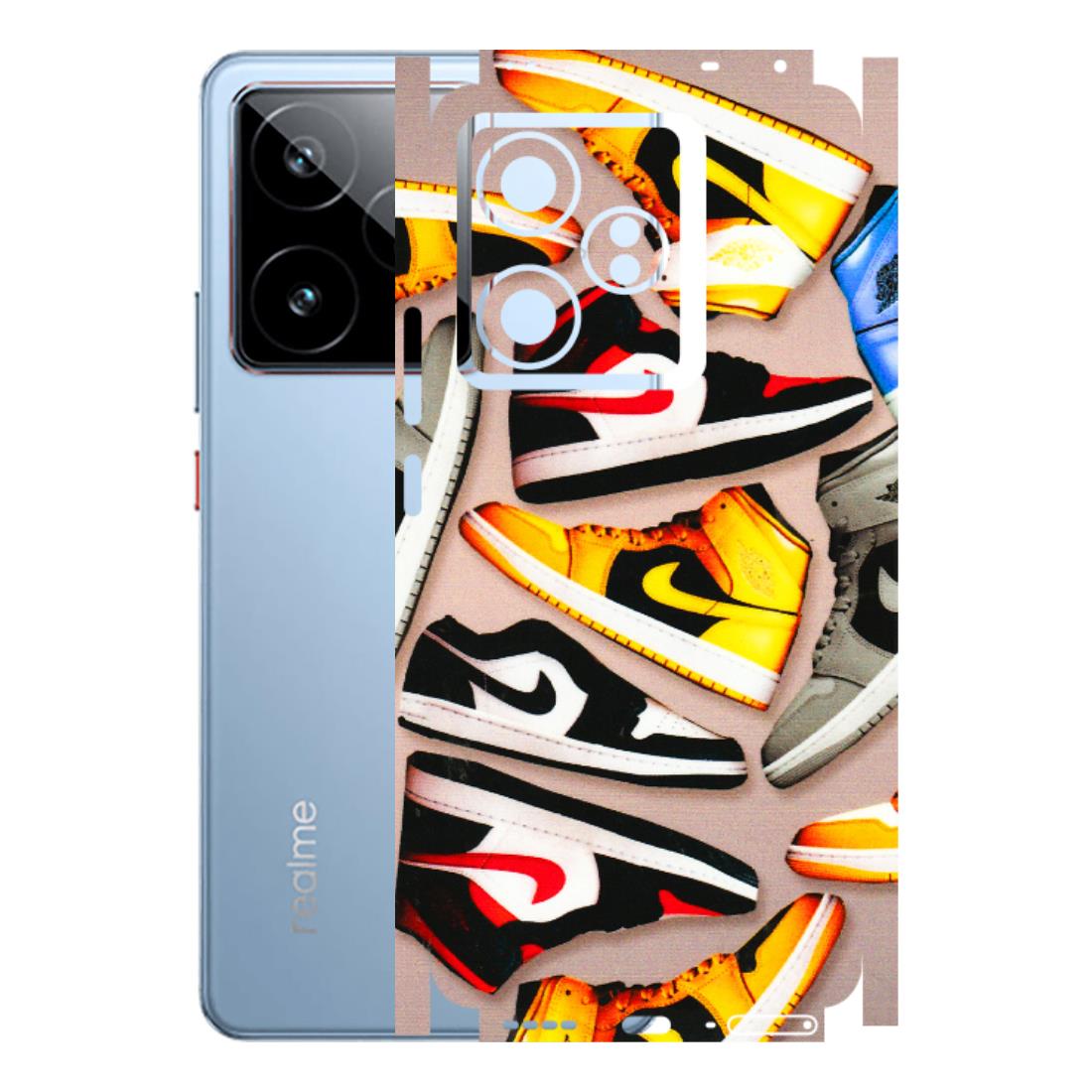 Realme Phone Skins (All Models) - Sneaker Lover - 3D Embossed Finish (L-135) Realme GT7 5G