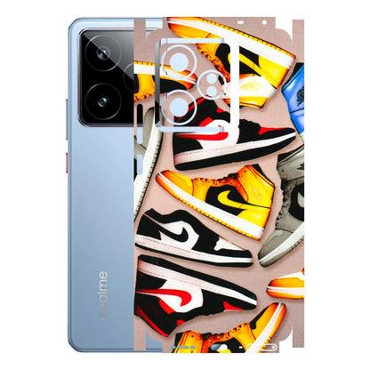 Realme Phone Skins (All Models) - Sneaker Lover - 3D Embossed Finish (L-135) Realme GT7 5G