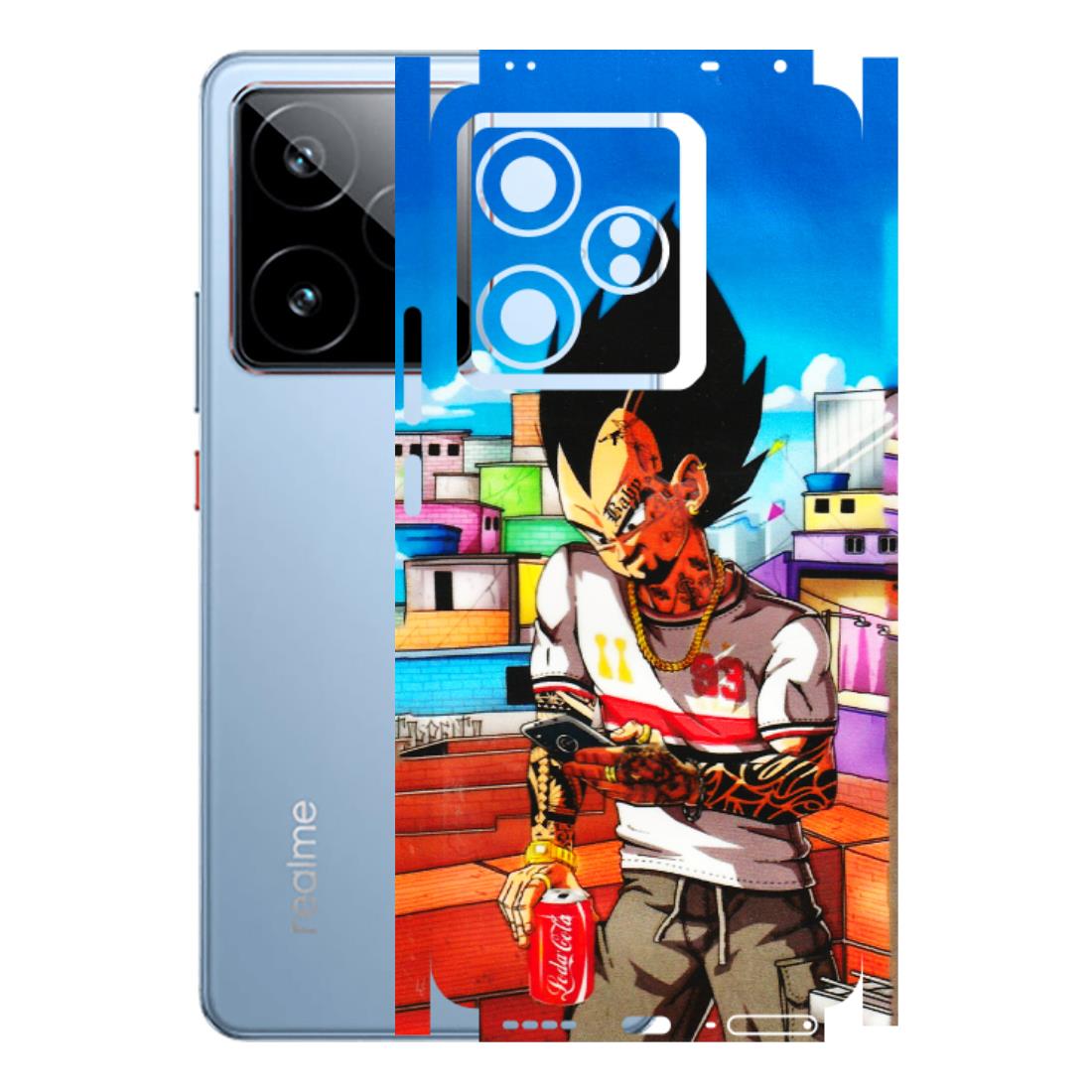 Realme Phone Skins (All Models) - Vegeta - 3D Embossed Finish (L-136) Realme GT7 5G