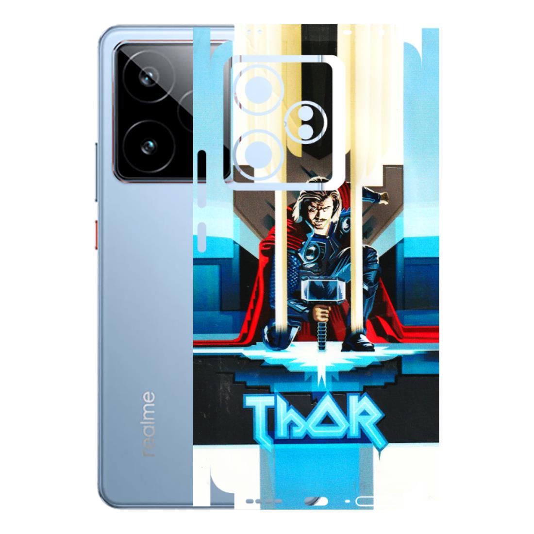 Realme Phone Skins (All Models) - Thor - 3D Embossed Finish (L-137) Realme GT7 5G