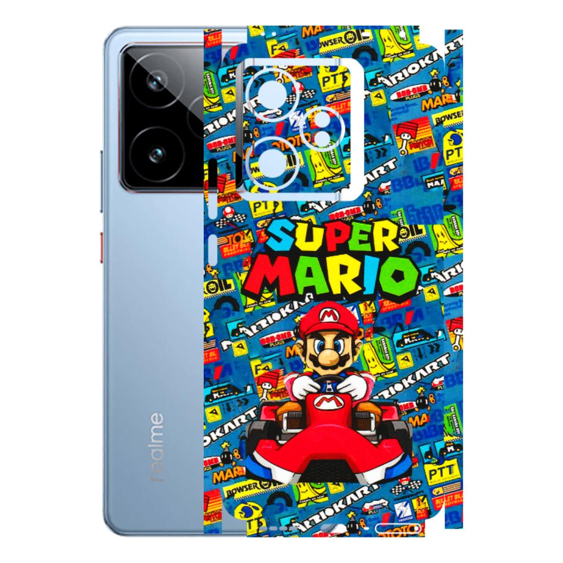 Realme Phone Skins (All Models) - Super Mario Kart - 3D Embossed Finish (L-140) Realme GT7 5G