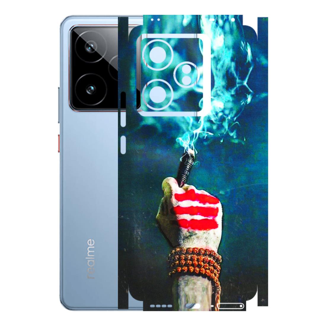 Realme Phone Skins (All Models) - Mahadev Bhakt - 3D Embossed Finish (L-146) Realme GT7 5G