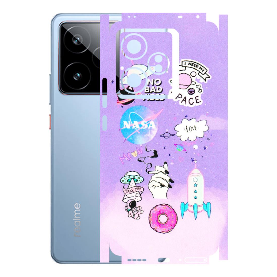 Realme Phone Skins (All Models) - I Need My Nasa   Skin - 3D Embossed Finish (L-149) Realme GT7 5G