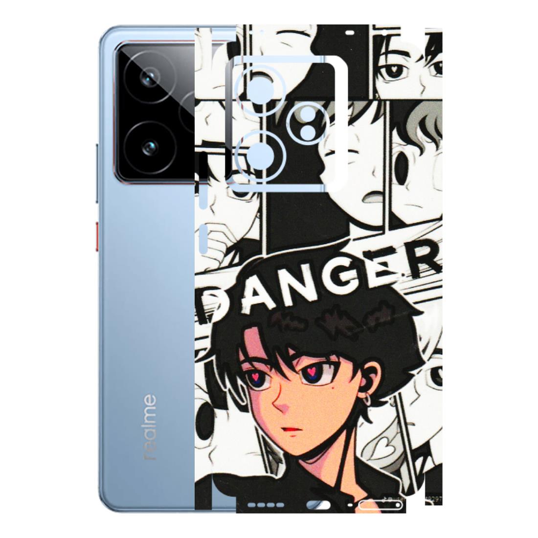 Realme Phone Skins (All Models) - Danger Anime - 3D Embossed Finish (L-155) Realme GT7 5G