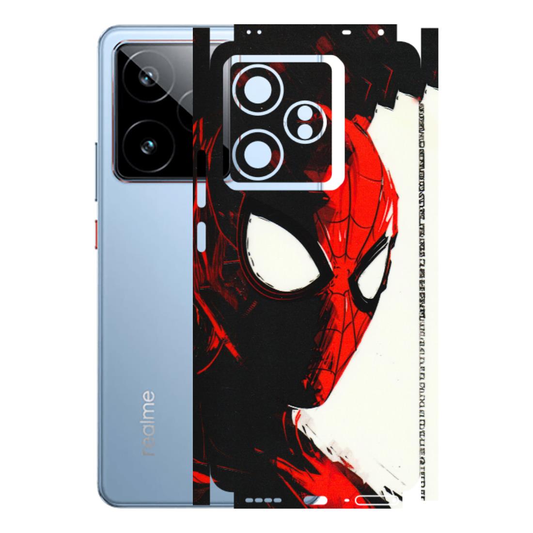 Realme Phone Skins (All Models) - Spiderman Killer Face - 3D Embossed Finish (L-17) Realme GT7 5G