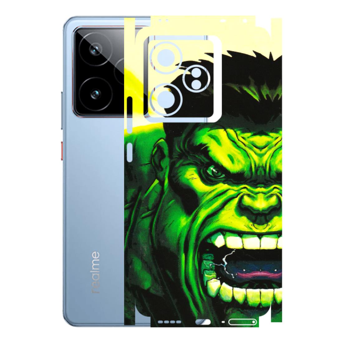 Realme Phone Skins (All Models) - Hulk - 3D Embossed Finish (L-180) Realme GT7 5G
