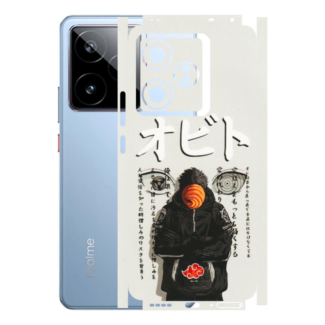 Realme Phone Skins (All Models) - Obito Anime Eye - 3D Embossed Finish (L-19) Realme GT7 5G