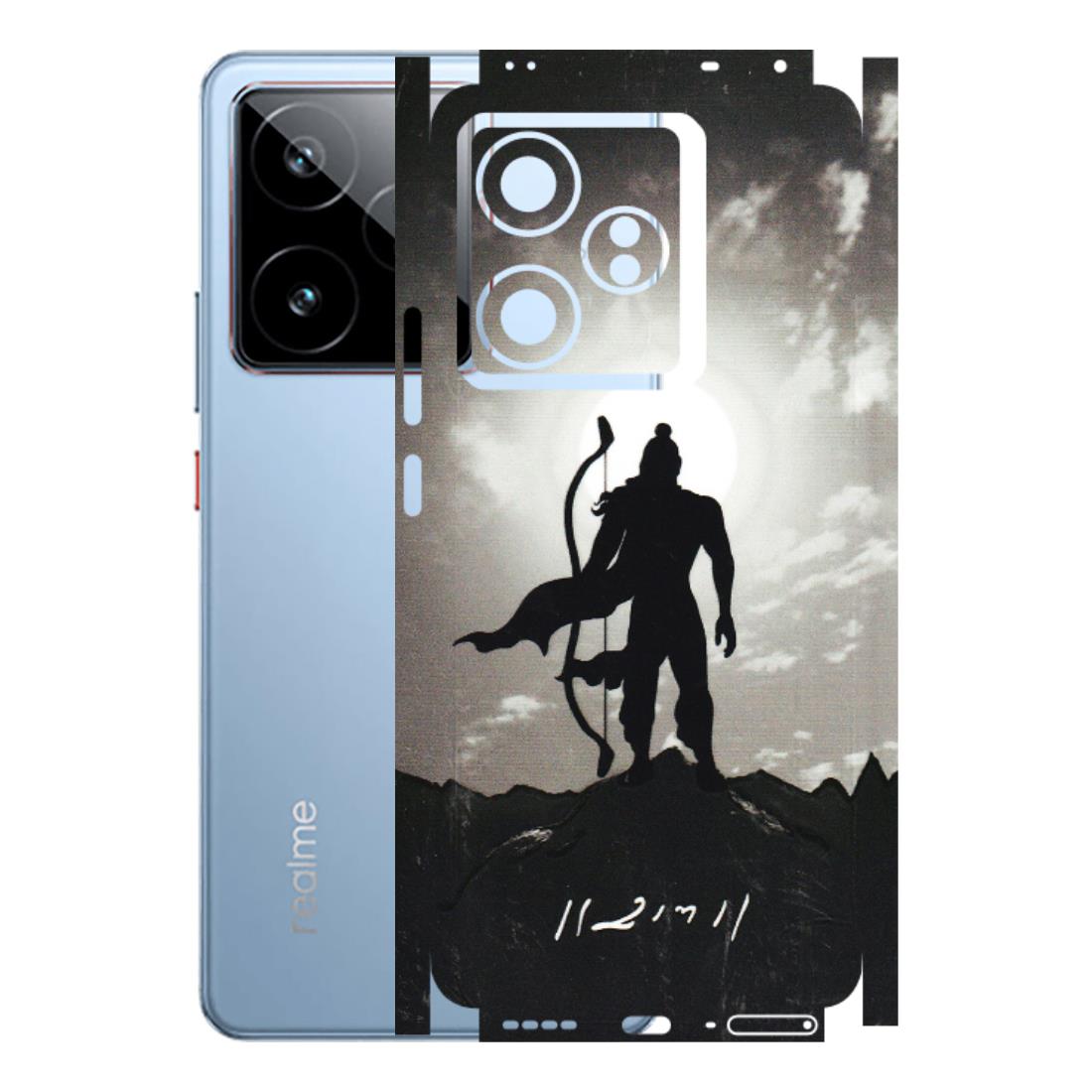 Realme Phone Skins (All Models) - Jai Siya Ram - 3D Embossed Finish (L-200) Realme GT7 5G